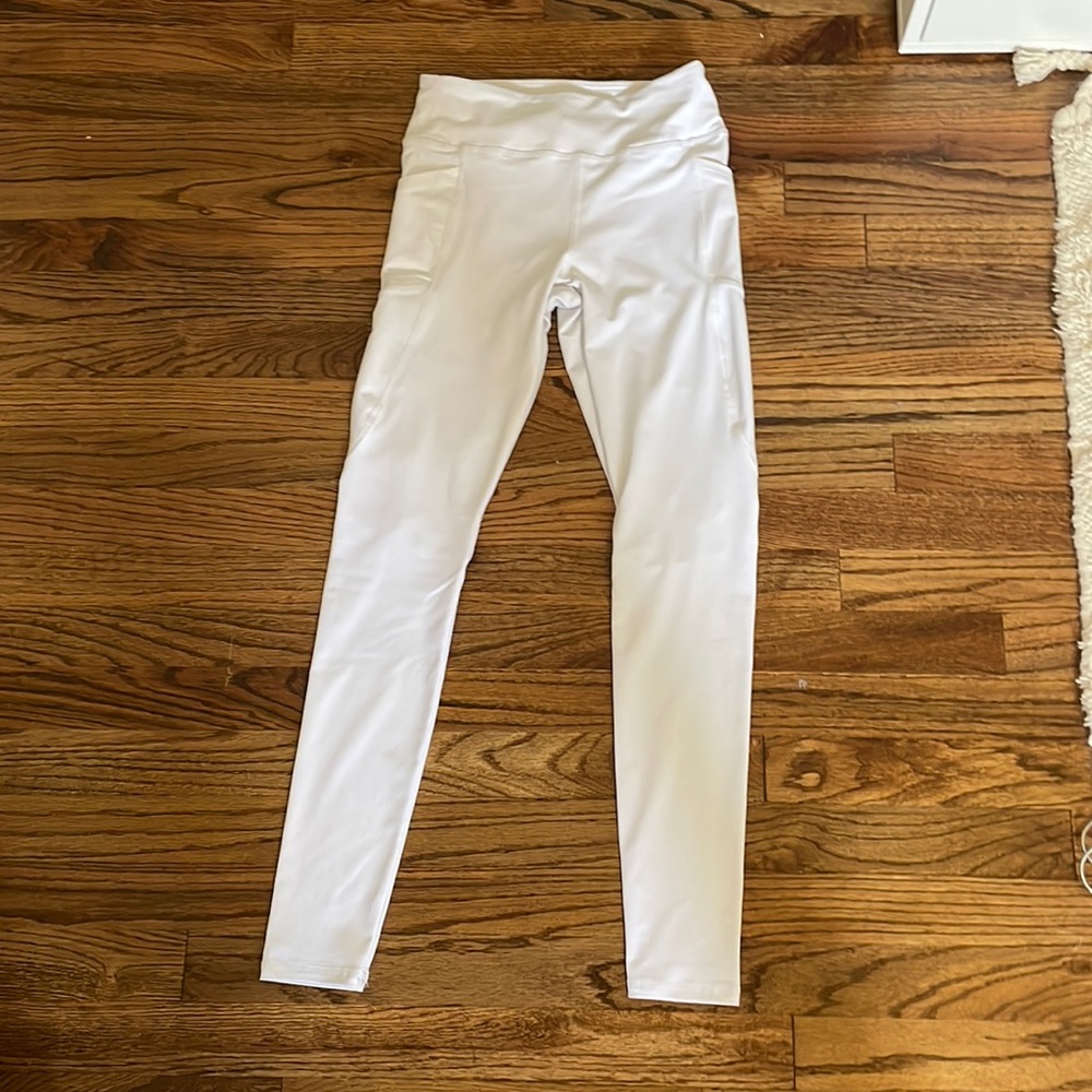 white leggings